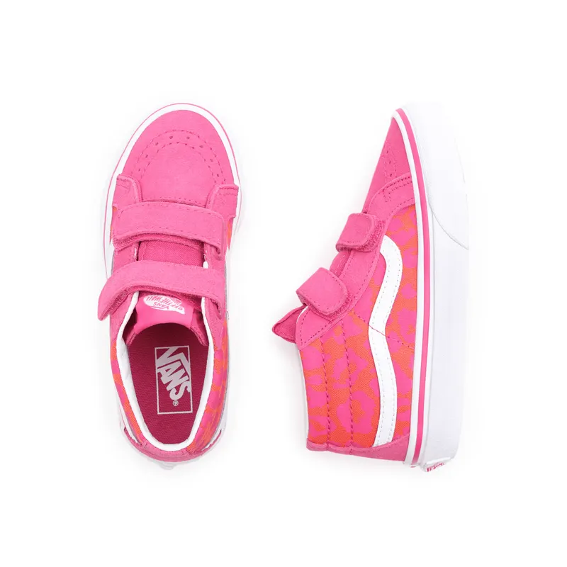 VANS Neon Animal Sk8-mid Reissue V Kinderschoenen Roze (VN0A346Y34L)
