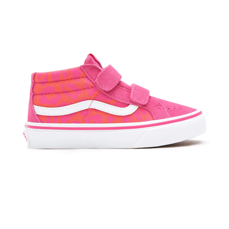 VANS Neon Animal Sk8-mid Reissue V Kinderschoenen Roze (VN0A346Y34L)