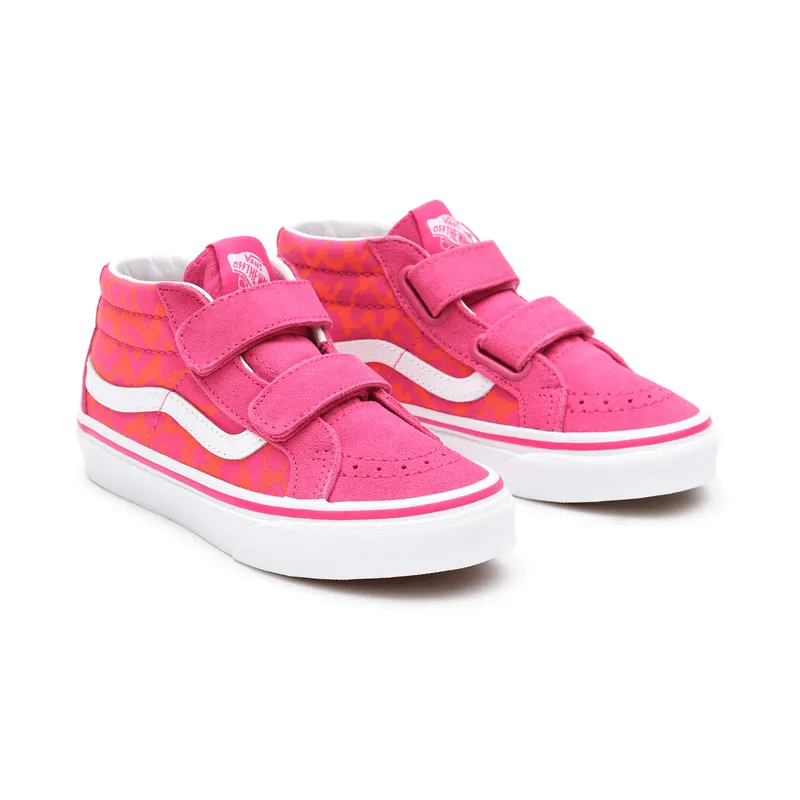 VANS Neon Animal Sk8-mid Reissue V Kinderschoenen Roze (VN0A346Y34L)