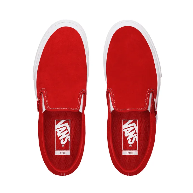 VANS Suède Slip-on Pro Rood (VN0A347VAJL)