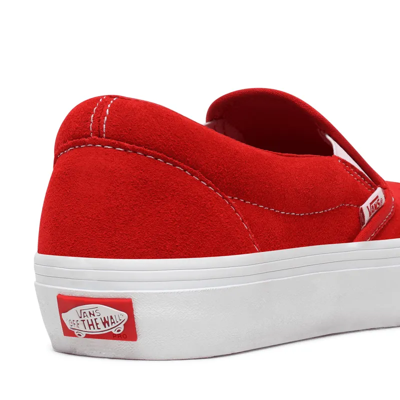 VANS Suède Slip-on Pro Rood (VN0A347VAJL)