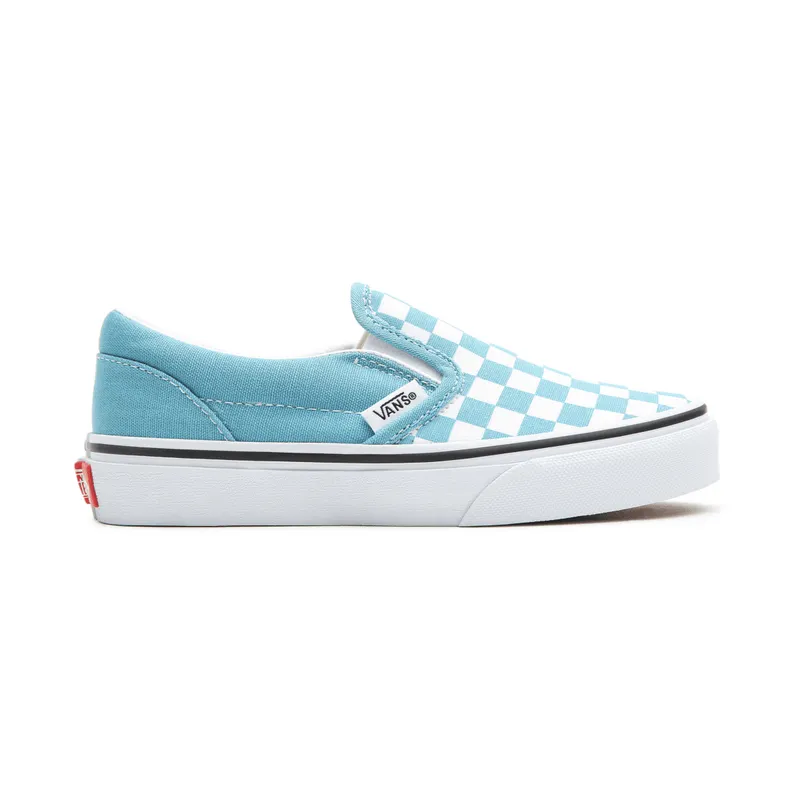 VANS Checkerboard Classic Slip-on Kinderschoenen Blauw (VN0A4BUT30Y)