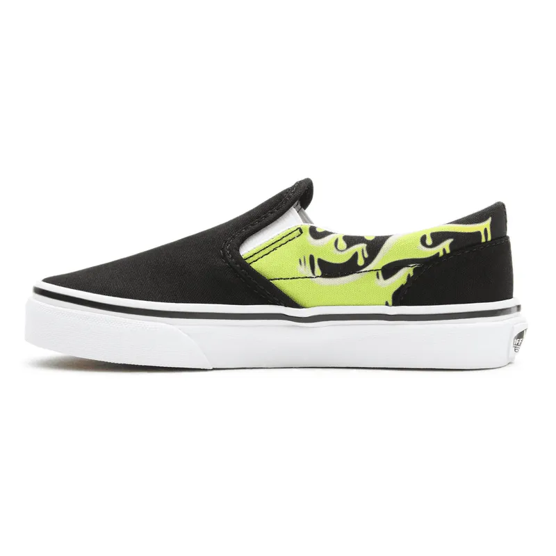 VANS Slime Flame Classic Slip-on Kinderschoenen Zwart (VN0A4BUT31M)