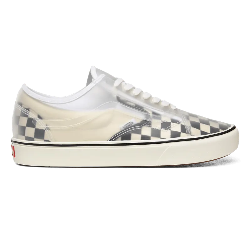 VANS Checkerboard Comfycush Slip-skool Zwart (VN0A4P3E5GX)
