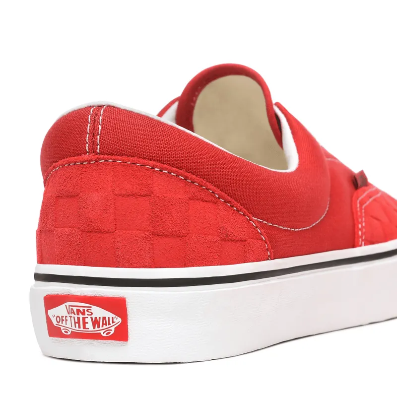 VANS Deboss Checkerboard Era Rood (VN0A4U39WJ2)