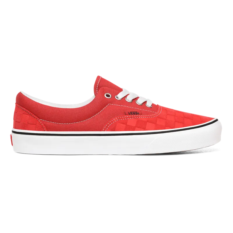 VANS Deboss Checkerboard Era Rood (VN0A4U39WJ2)