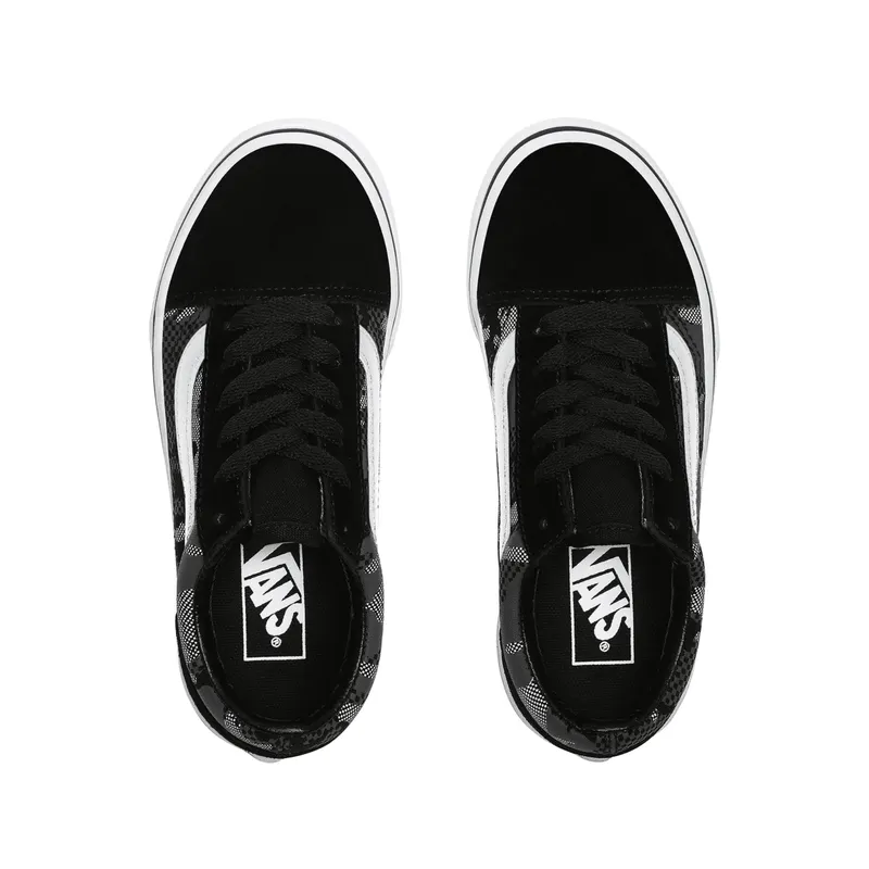 VANS Patroon Camo Old Skool Kinderschoenen Zwart (VN0A4UHZ0GS)