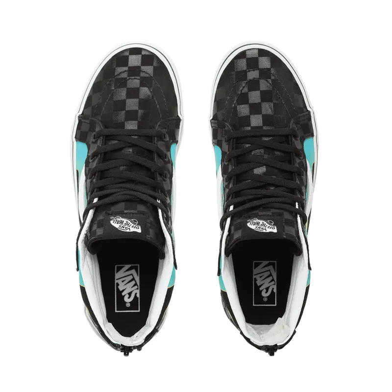 VANS Glow Flame Sk8-hi Zip Kinderschoenen Zwart (VN0A4UI4ESY)