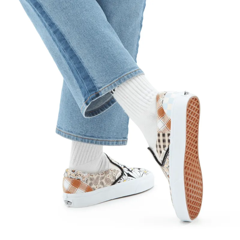 VANS Meadow Patchwork Classic Slip-on Wit (VN0A5AO8420)