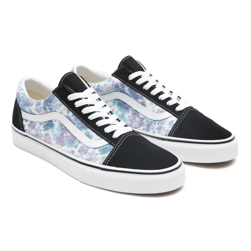 VANS English Lavender Tie Dye Old Skool Zwart (VN0A5AO96GF)
