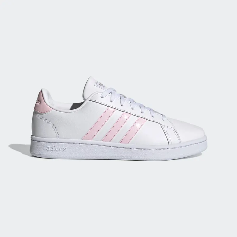 adidas Grand Court Cloud White / Clear Pink / Dove Grey (FY8932)