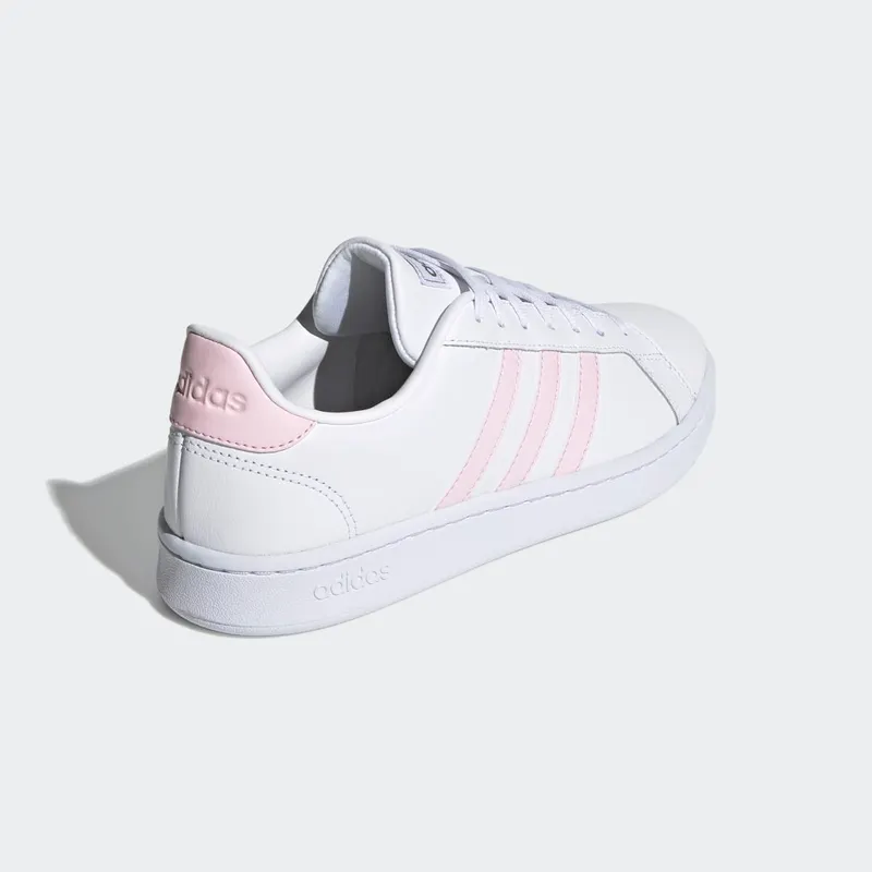 adidas Grand Court Cloud White / Clear Pink / Dove Grey (FY8932)
