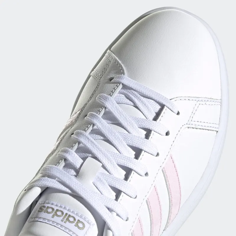 adidas Grand Court Cloud White / Clear Pink / Dove Grey (FY8932)