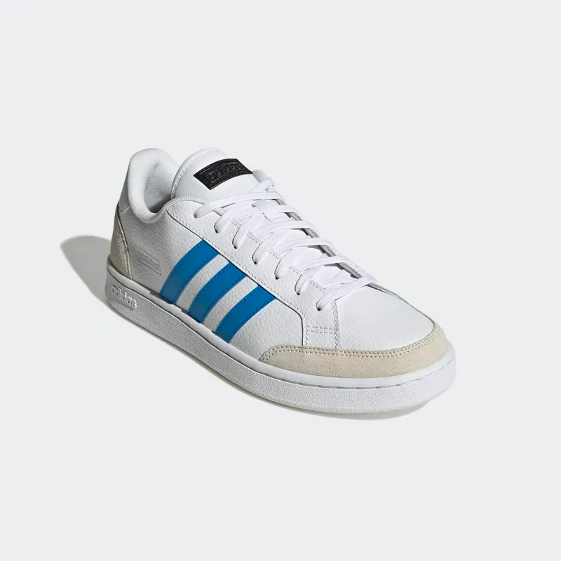 adidas Grand Court SE Cloud White / Blue Rush / Aluminium (GW8042)
