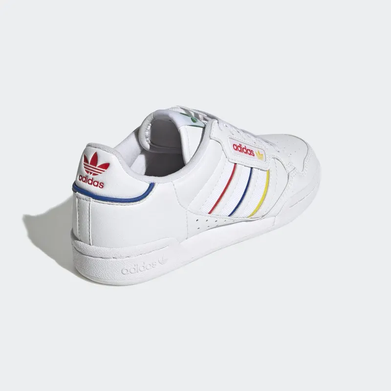 adidas Continental 80 Stripes Cloud White / Yellow / Blue (GX9739)
