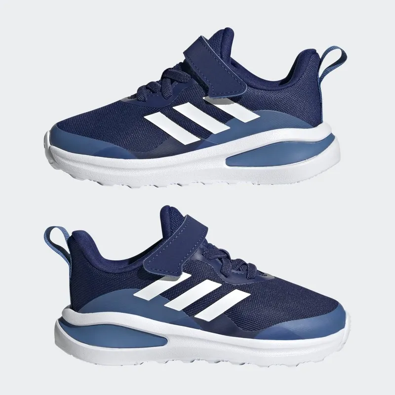 adidas FortaRun Elastic Lace Top Strap Hardloopschoenen Victory Blue / Cloud White / Focus Blue (GY7607)
