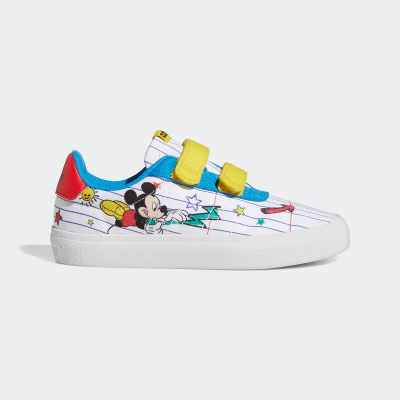 adidas adidas x Disney Mickey Mouse Vulc Raid3r Cloud White / Yellow / Bright Blue (GZ3316)