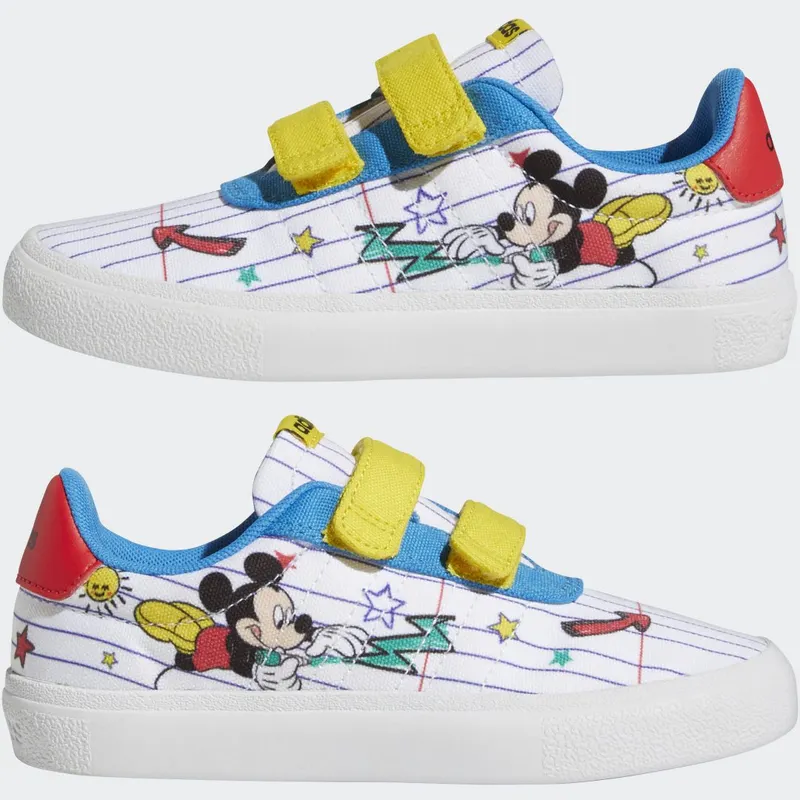 adidas adidas x Disney Mickey Mouse Vulc Raid3r Cloud White / Yellow / Bright Blue (GZ3316)