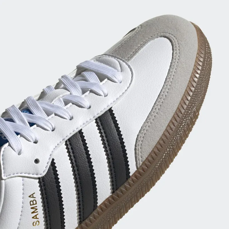 adidas Samba Vegan Cloud White / Core Black / Gum (H01877)