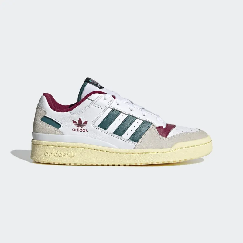 adidas Forum Low CL Cloud White / Legacy Teal / Legacy Burgundy (HQ6874)