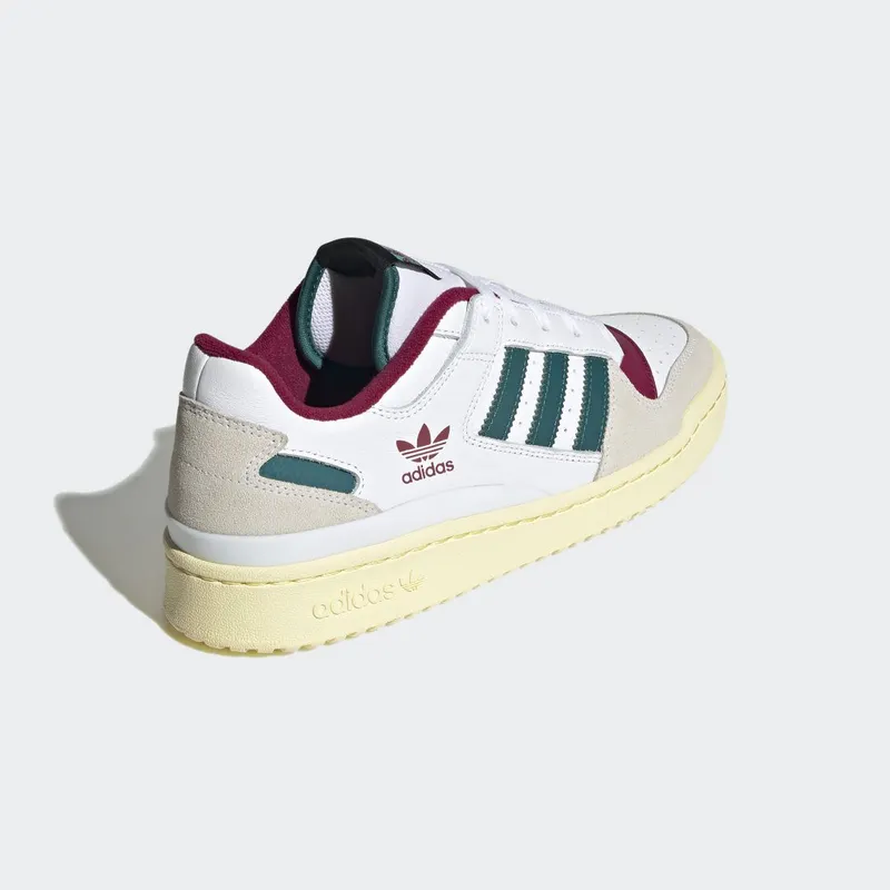 adidas Forum Low CL Cloud White / Legacy Teal / Legacy Burgundy (HQ6874)