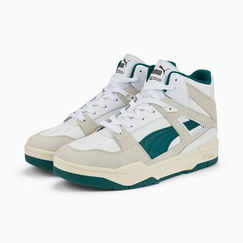 Puma Slipstream Hi Heritage Wit/Groen (387998-02)