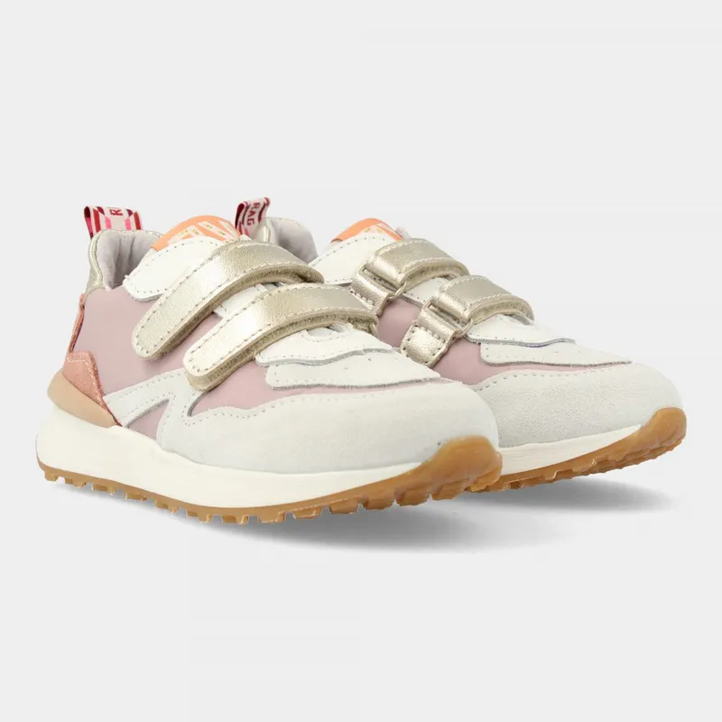 Red-Rag Sneakers Blauw / Goud / Roze (12370-659)