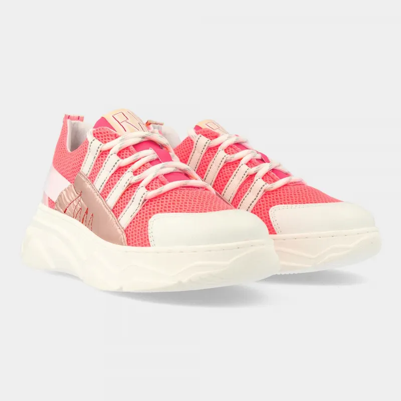 Red-Rag Sneakers Roze / Wit (13182-459)