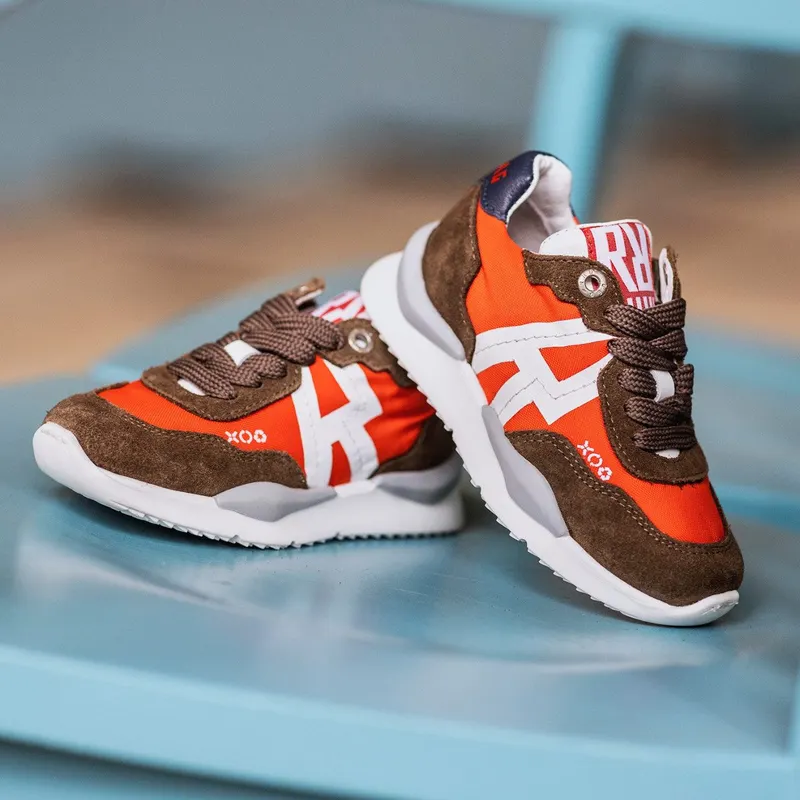 Red-Rag Sneakers Groen / Oranje (13561-559)