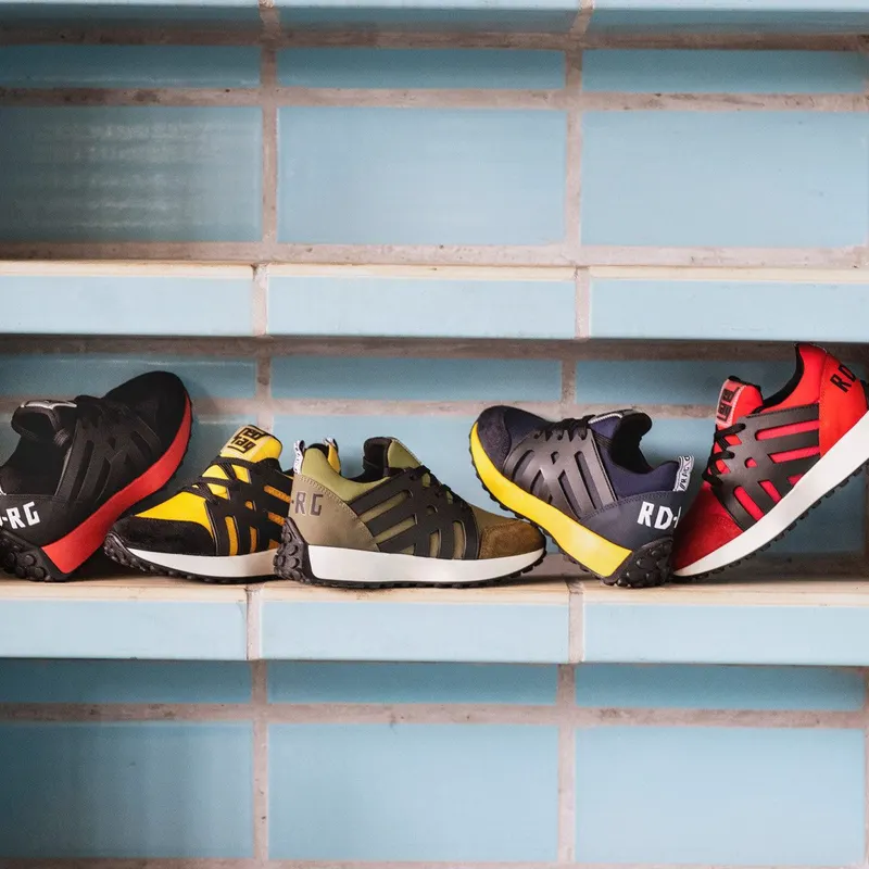 Red-Rag Sneakers Geel / Zwart (13605-320)