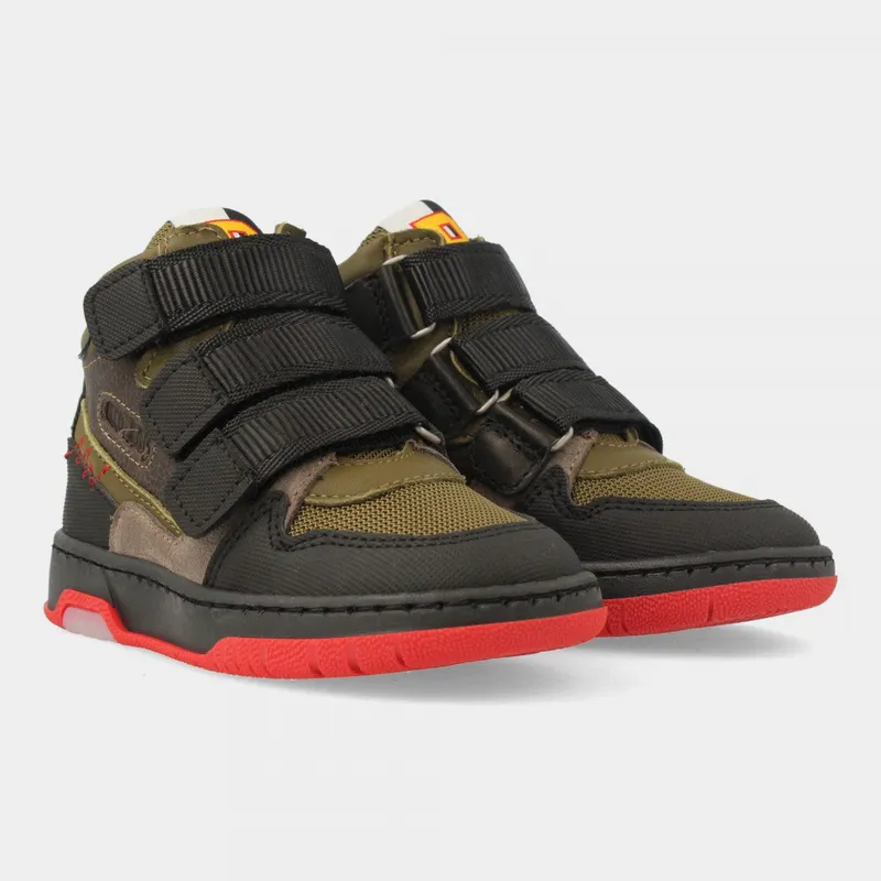 Red-Rag Sneakers Groen / Zwart (13627-559)
