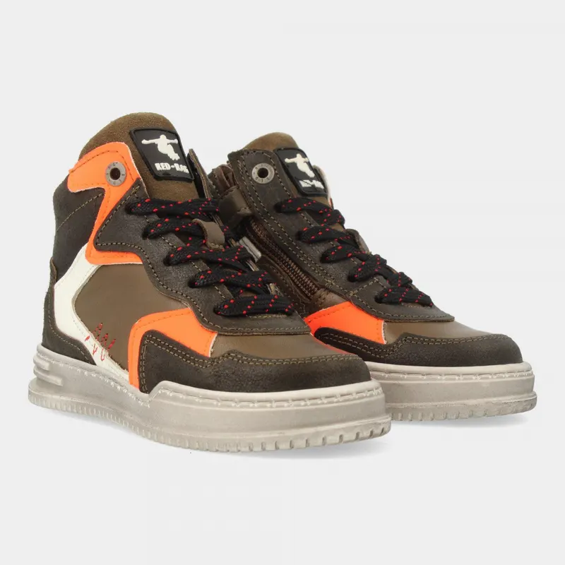 Red-Rag Sneakers Groen / Oranje (13641-559)