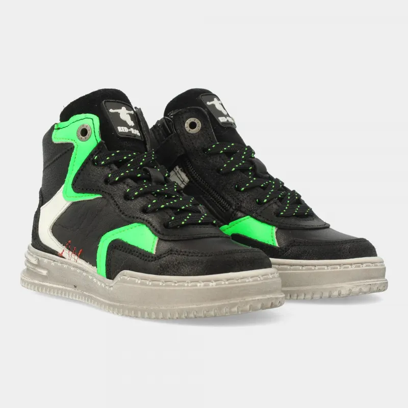 Red-Rag Sneakers Groen / Zwart (13641-929)