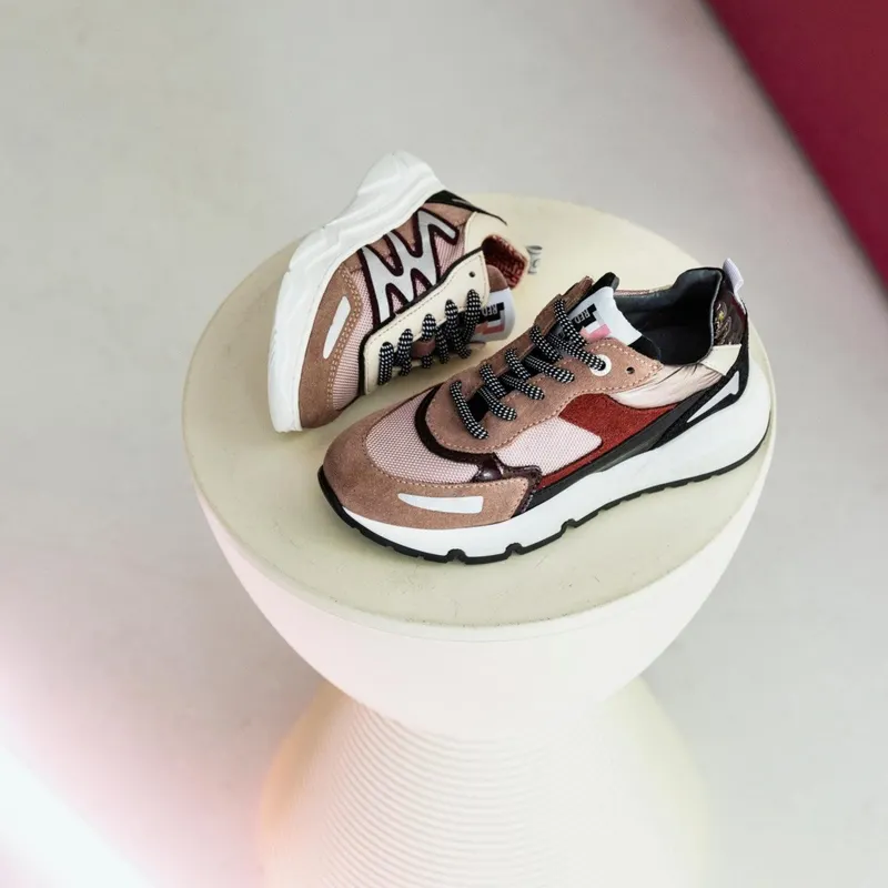 Red-Rag Sneakers Roze / Taupe / Zwart (13220-239)