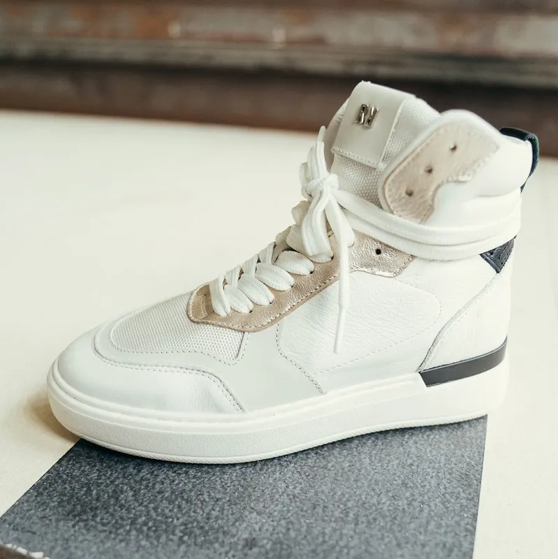 Red-Rag Sneakers Beige / Goud / Wit / Zwart (71356-199)