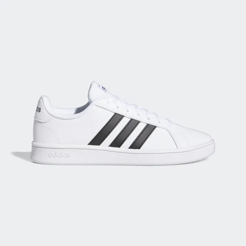adidas Grand Court Base Cloud White / Core Black / Dark Blue (EE7904)