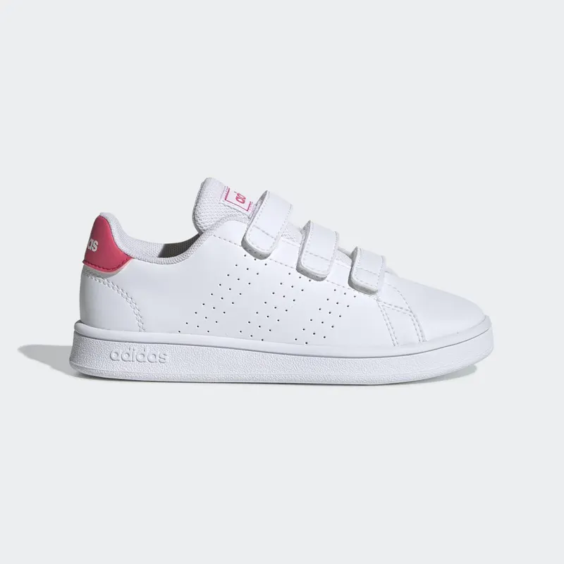 adidas Advantage Cloud White / Real Pink / Cloud White (EF0221)