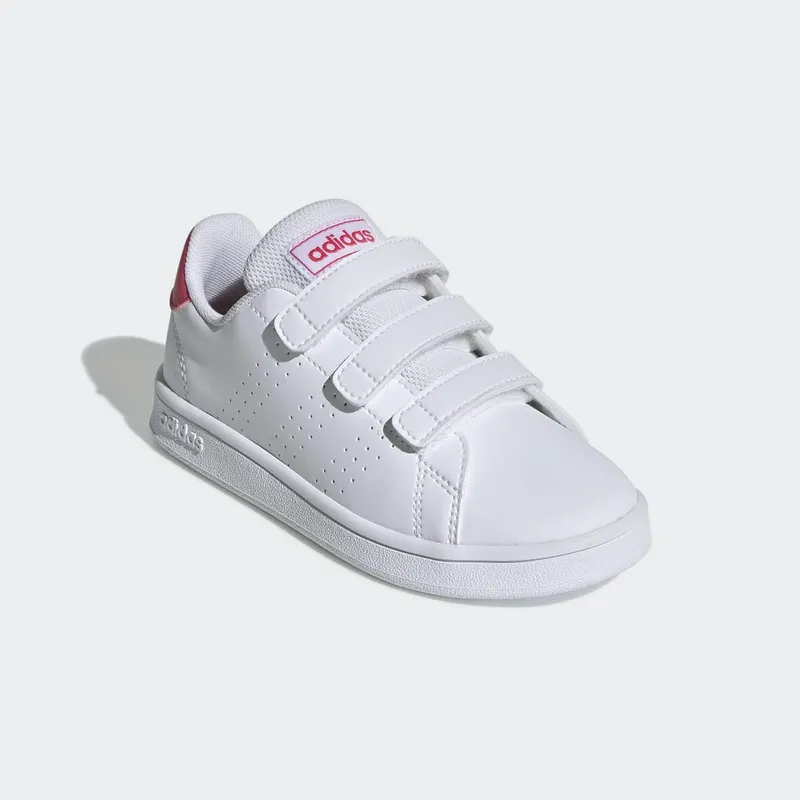 adidas Advantage Cloud White / Real Pink / Cloud White (EF0221)