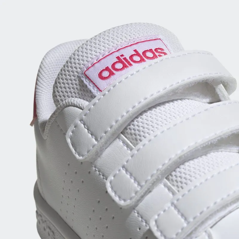 adidas Advantage Cloud White / Real Pink / Cloud White (EF0221)