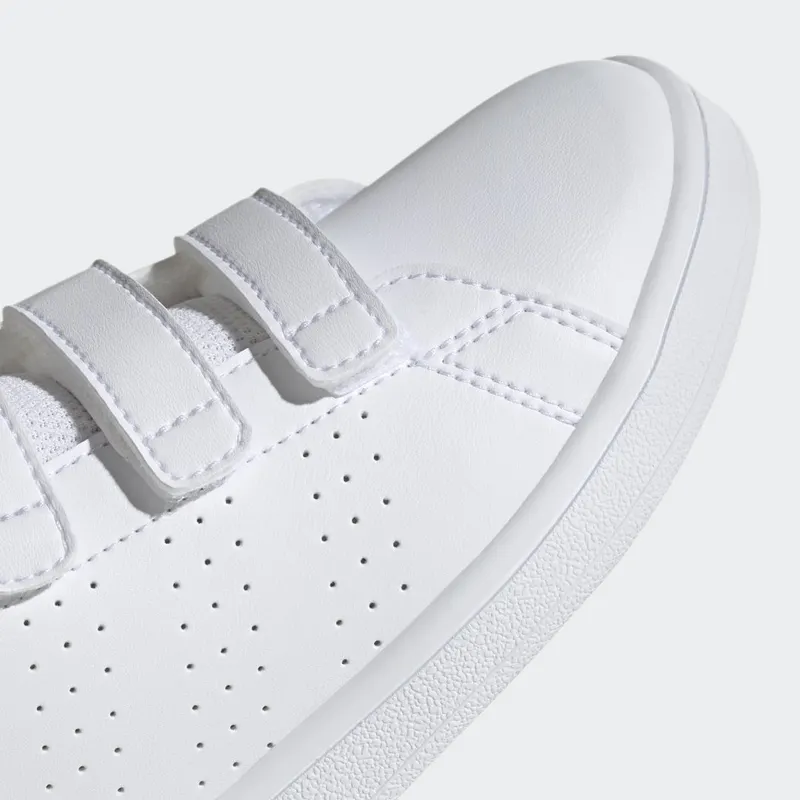 adidas Advantage Cloud White / Real Pink / Cloud White (EF0221)
