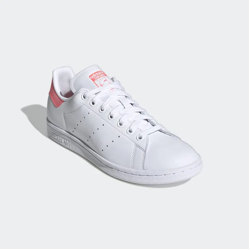 adidas Stan Smith Cloud White / Signal Pink / Cloud White / Coral (FU9649)