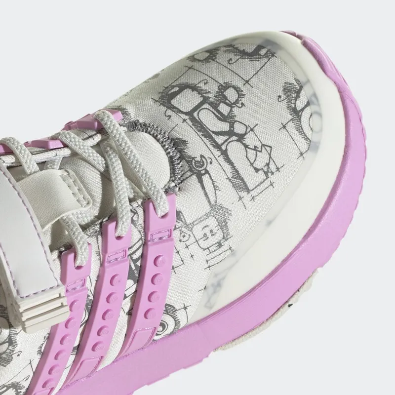 adidas adidas x LEGO® Racer TR Off White / Bliss Lilac / Core Black (GW1877)