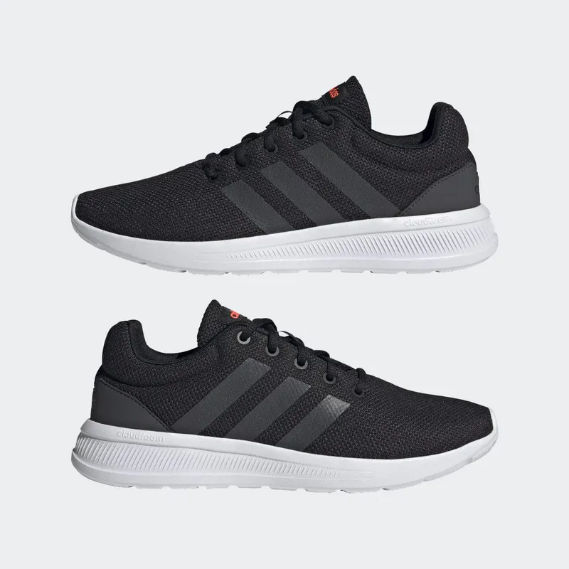adidas Lite Racer CLN 2.0 Core Black / Carbon / Solar Red (GZ2813)