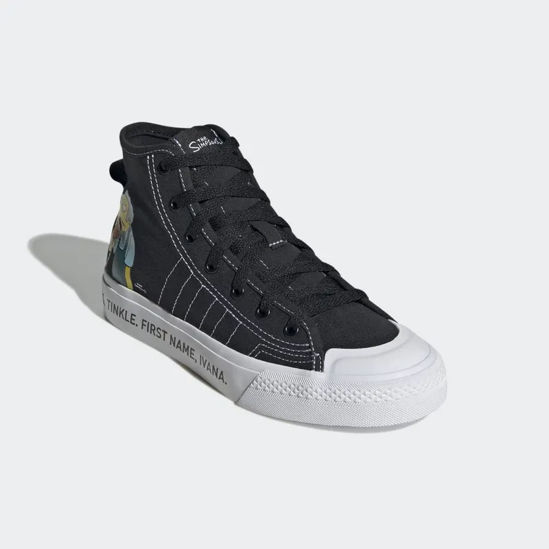 adidas Nizza Hi RF Core Black / Core Black / Cloud White (GZ3538)