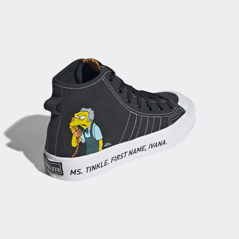 adidas Nizza Hi RF Core Black / Core Black / Cloud White (GZ3538)