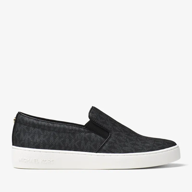 Michael Kors MK Keaton Logo Slip-On Sneaker – Black (43F7KTFP1B-0001)