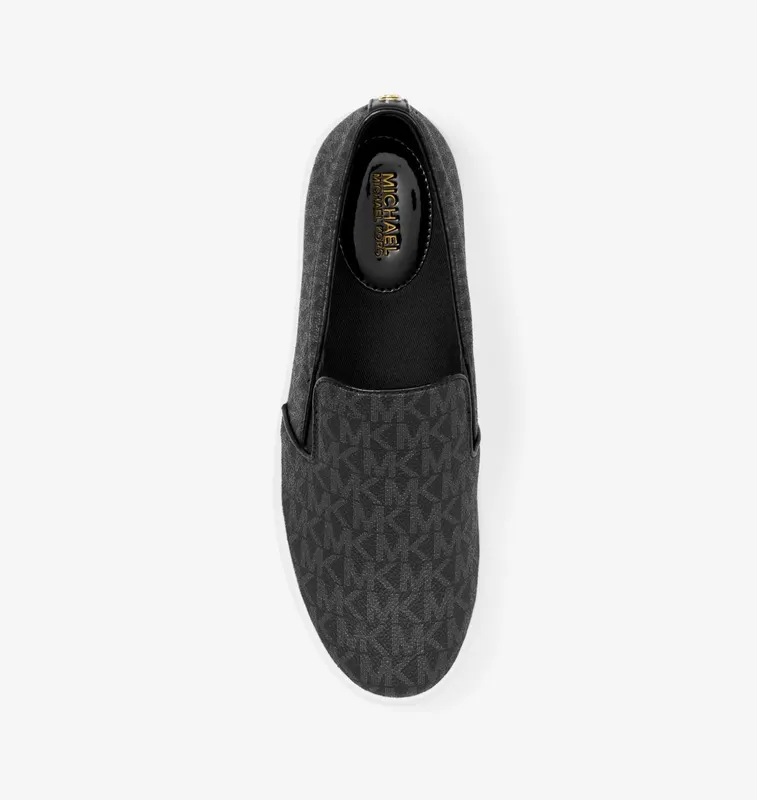 Michael Kors MK Keaton Logo Slip-On Sneaker – Black (43F7KTFP1B-0001)
