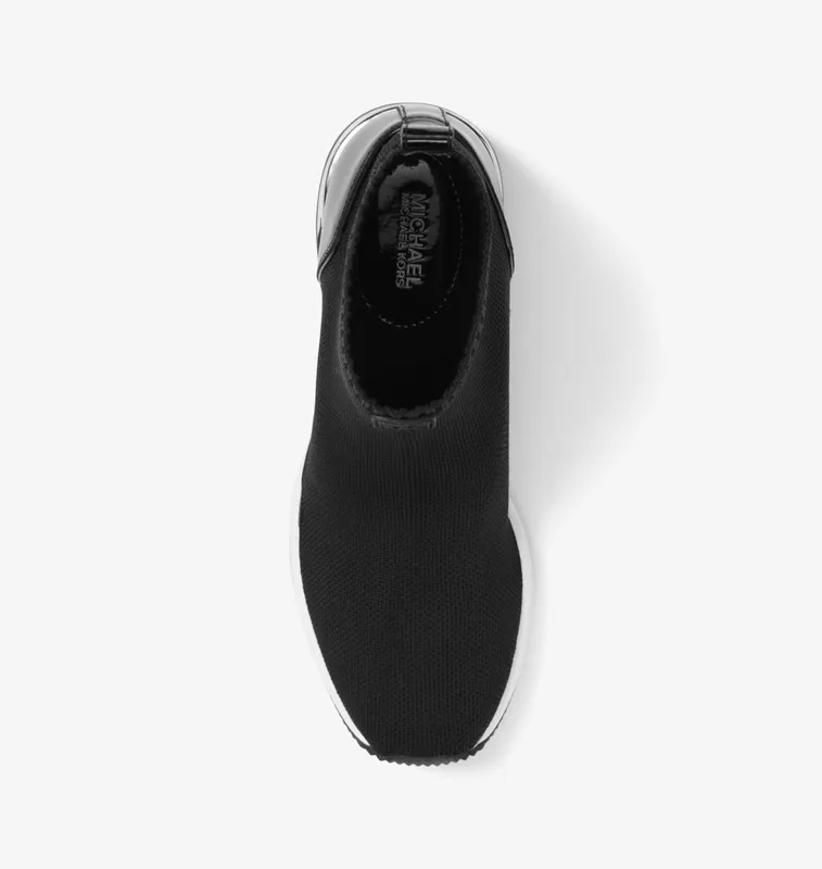 Michael Kors MK Skyler Stretch-Knit Sock Sneaker – Black (43F7SKFE5D-0001)