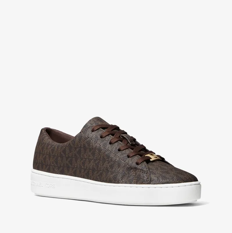 Michael Kors MK Keaton Logo Sneaker – Brown (43R5KTFP1B-0200)