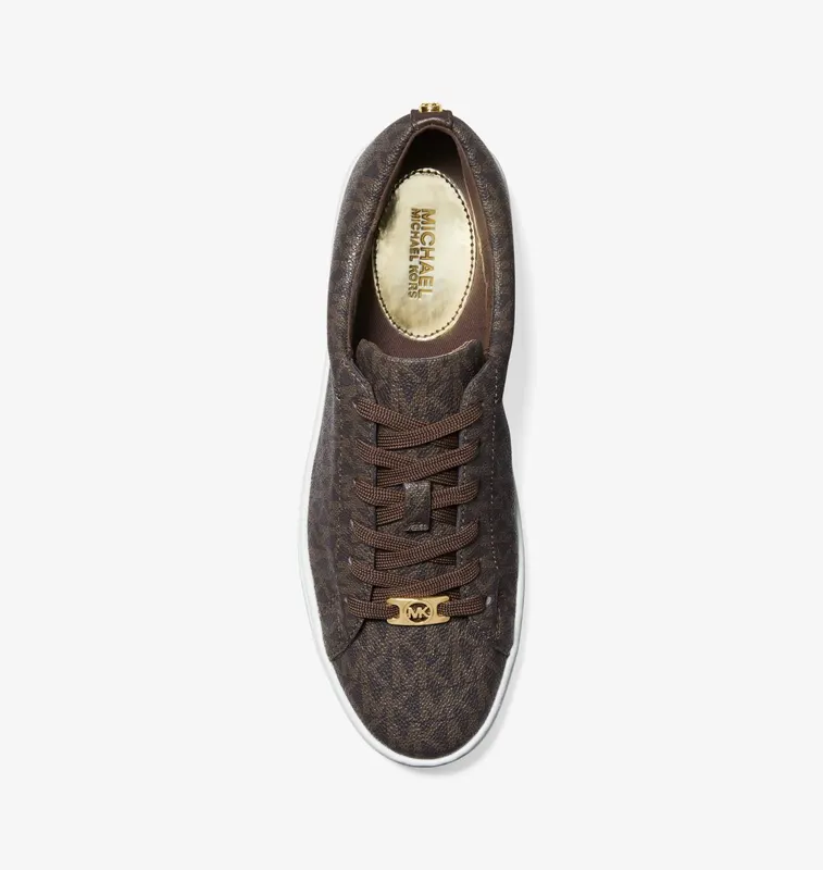 Michael Kors MK Keaton Logo Sneaker – Brown (43R5KTFP1B-0200)